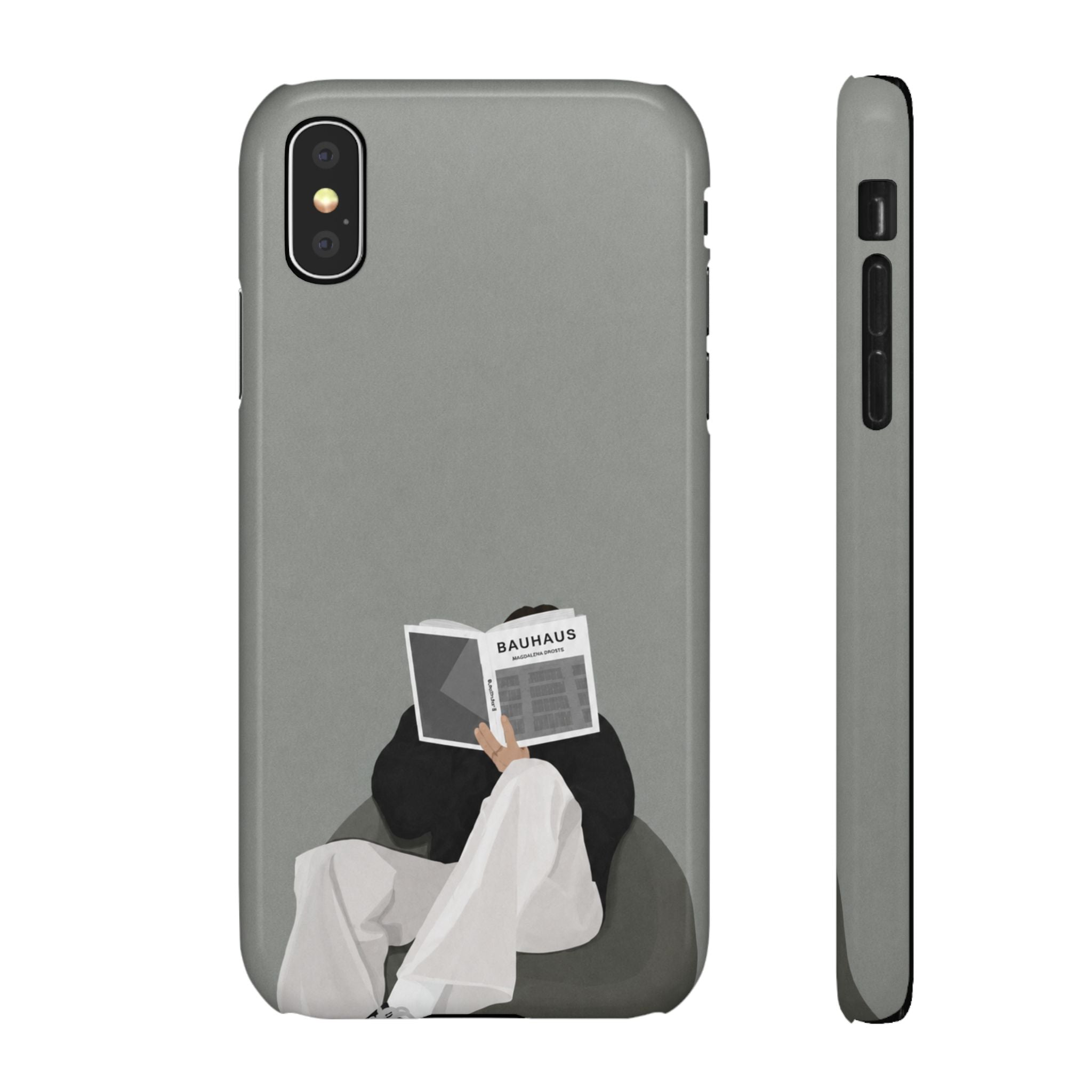 Quiet Pages – Minimalist Aesthetic Phone Case