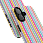 Pastel Rainbow Stripes Phone Case