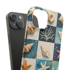 Coastal Seashell Mosaic Phone Case