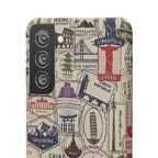 Vintage Travel Stamps Phone Case