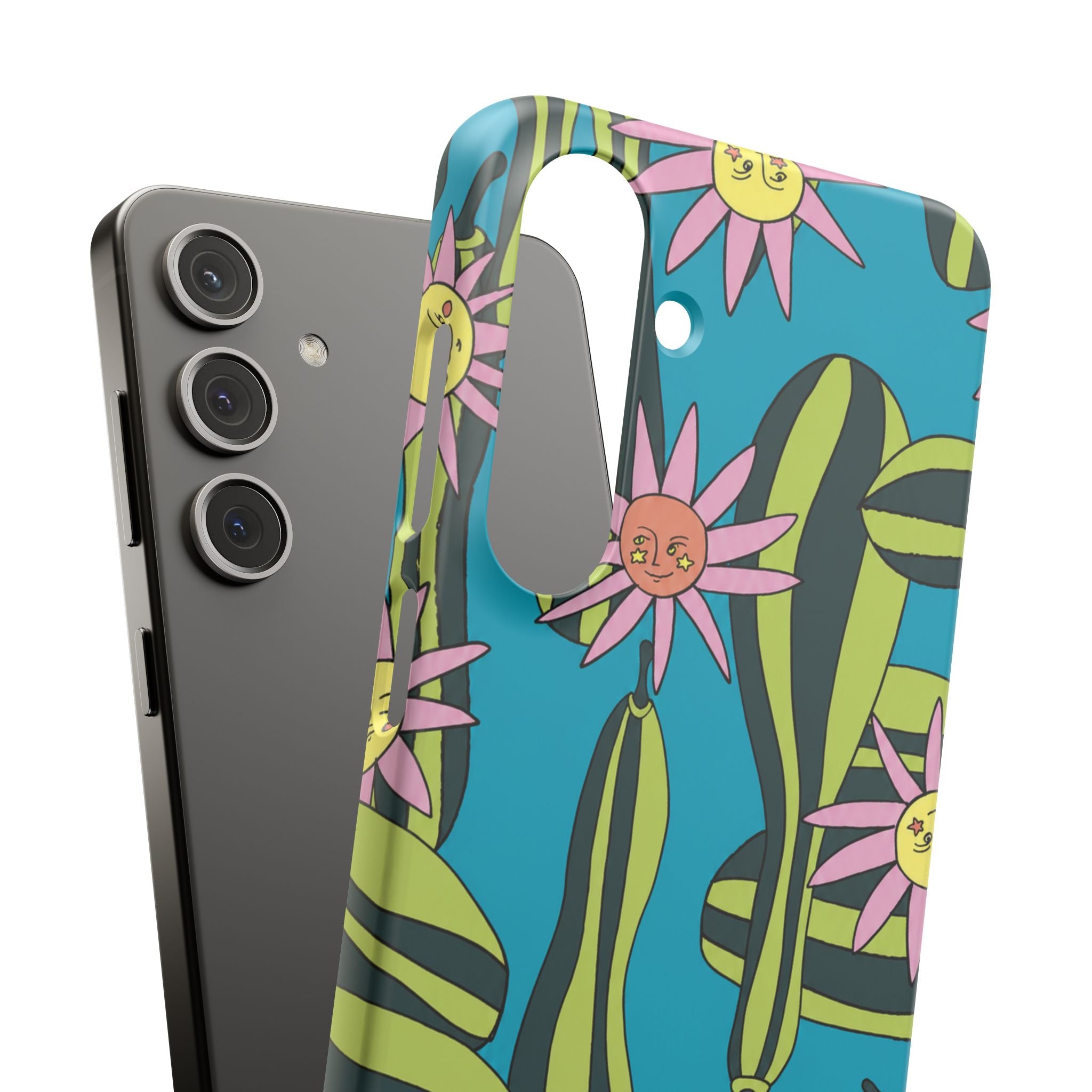 Whimsical Floral Garden Phone Case