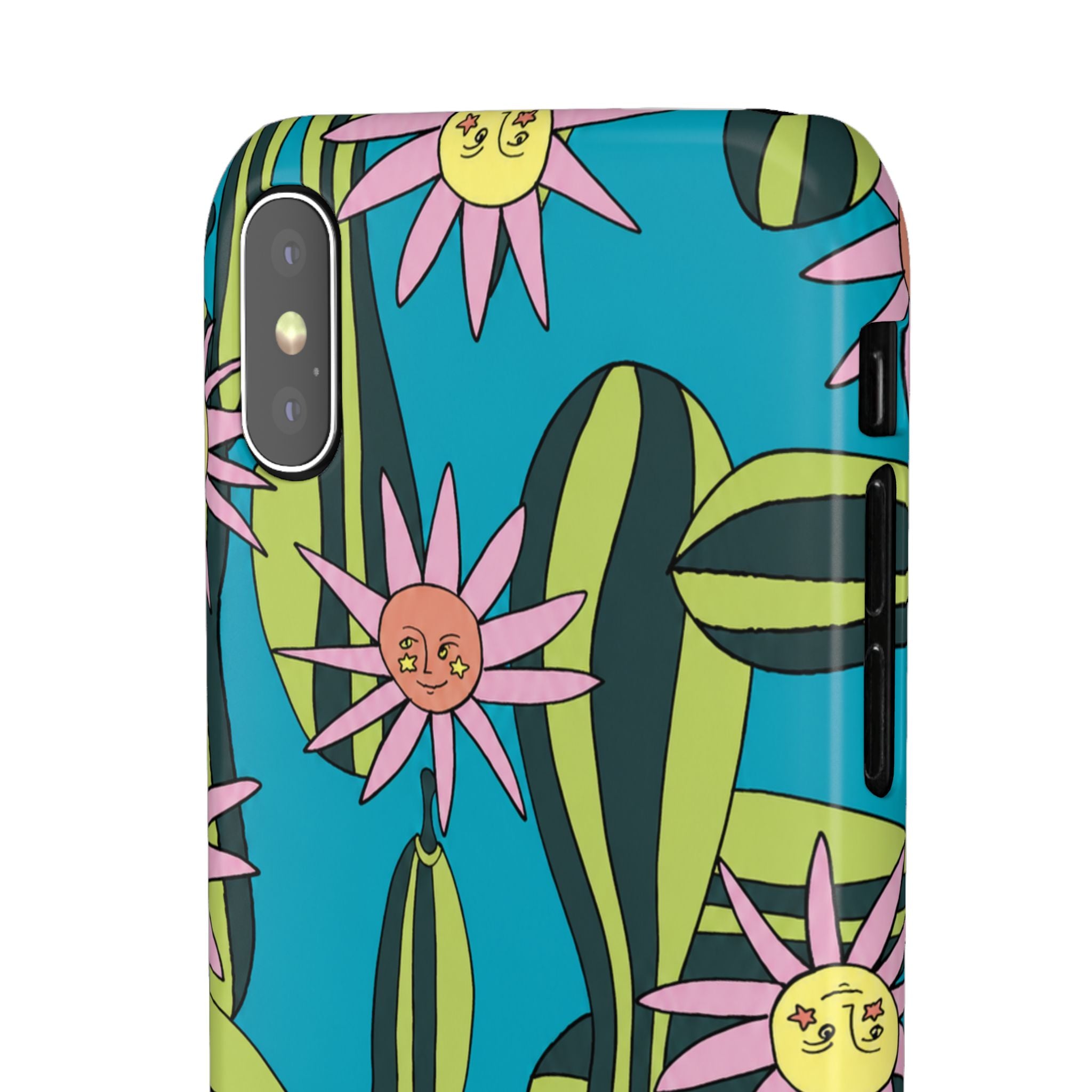 Whimsical Floral Garden Phone Case