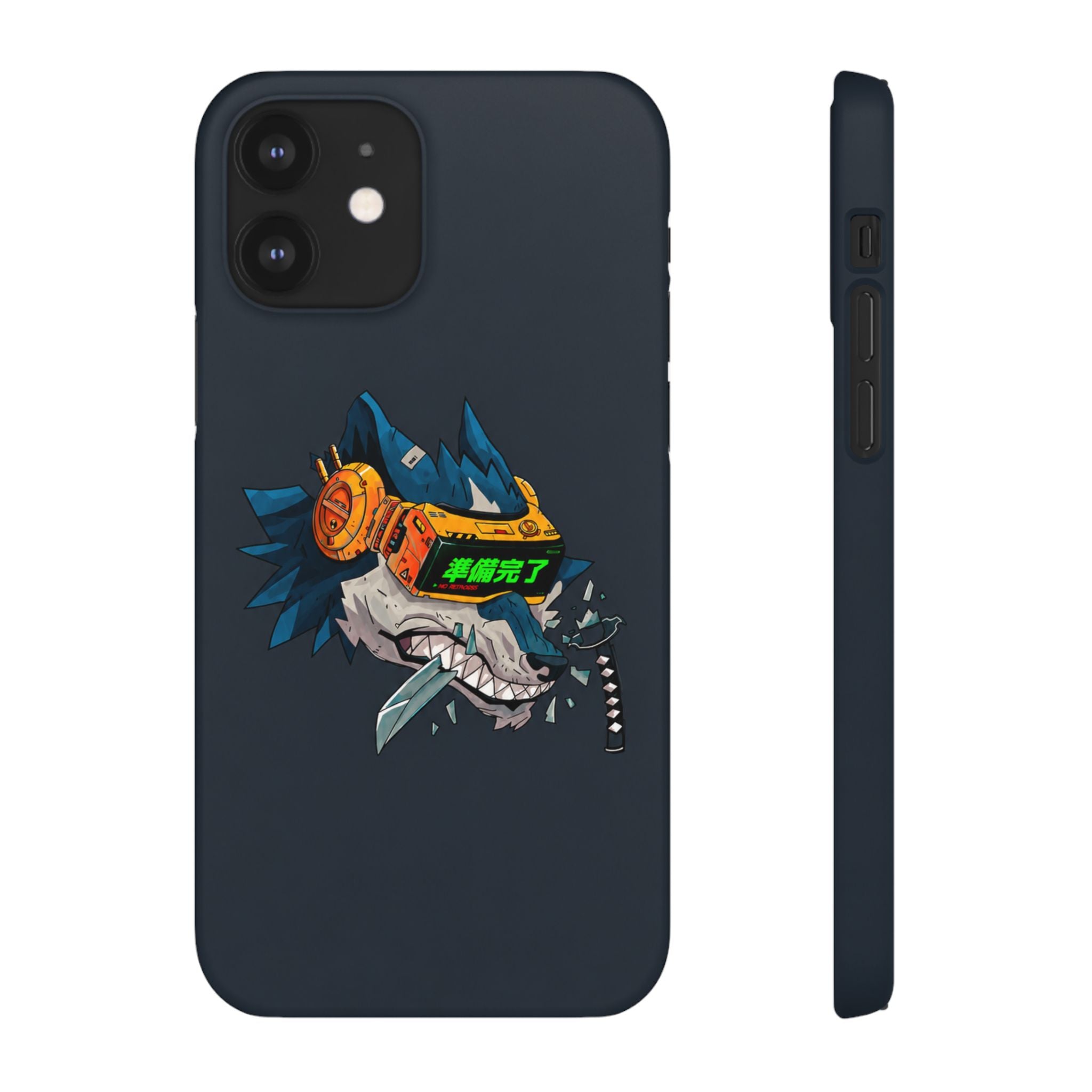 Cyberpunk Wolf Phone Case