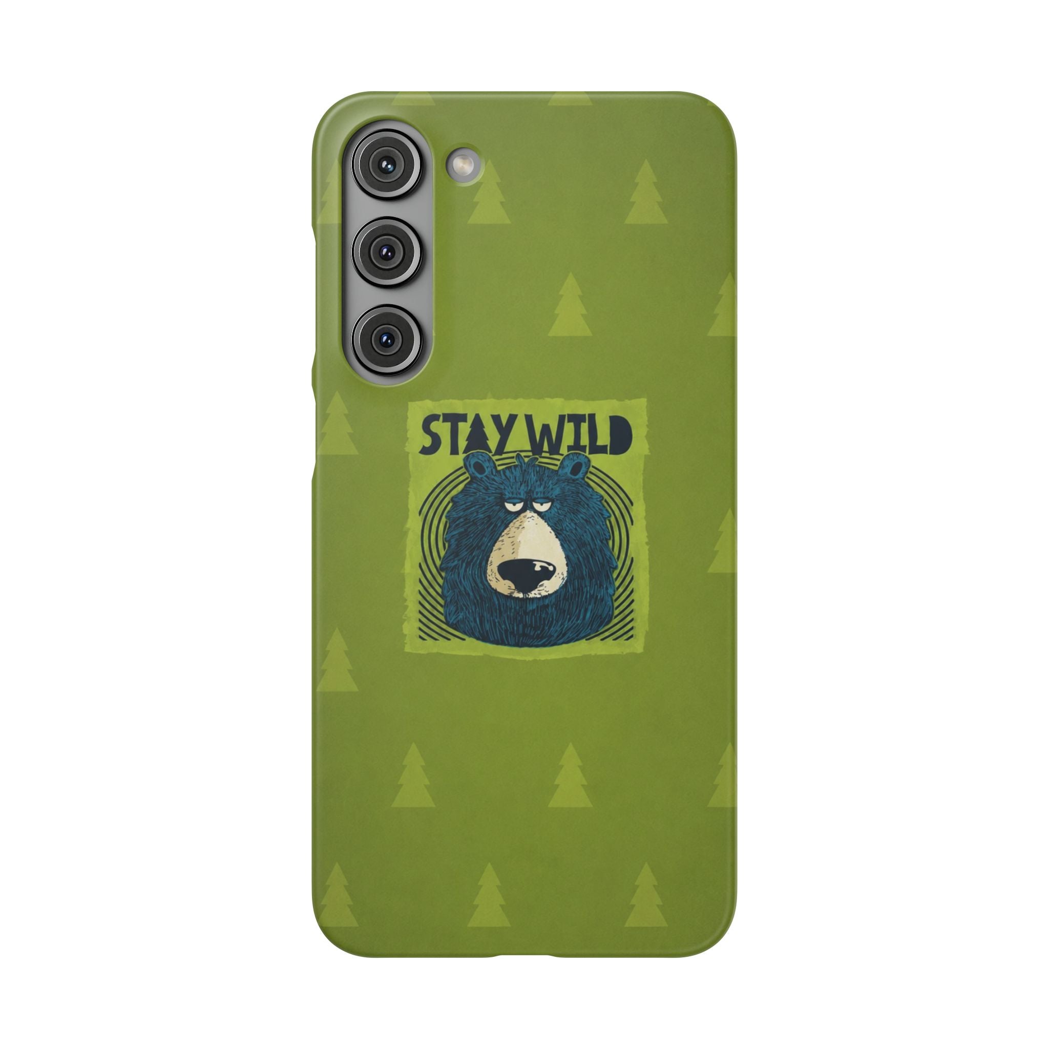 Stay Wild Bear Phone Case