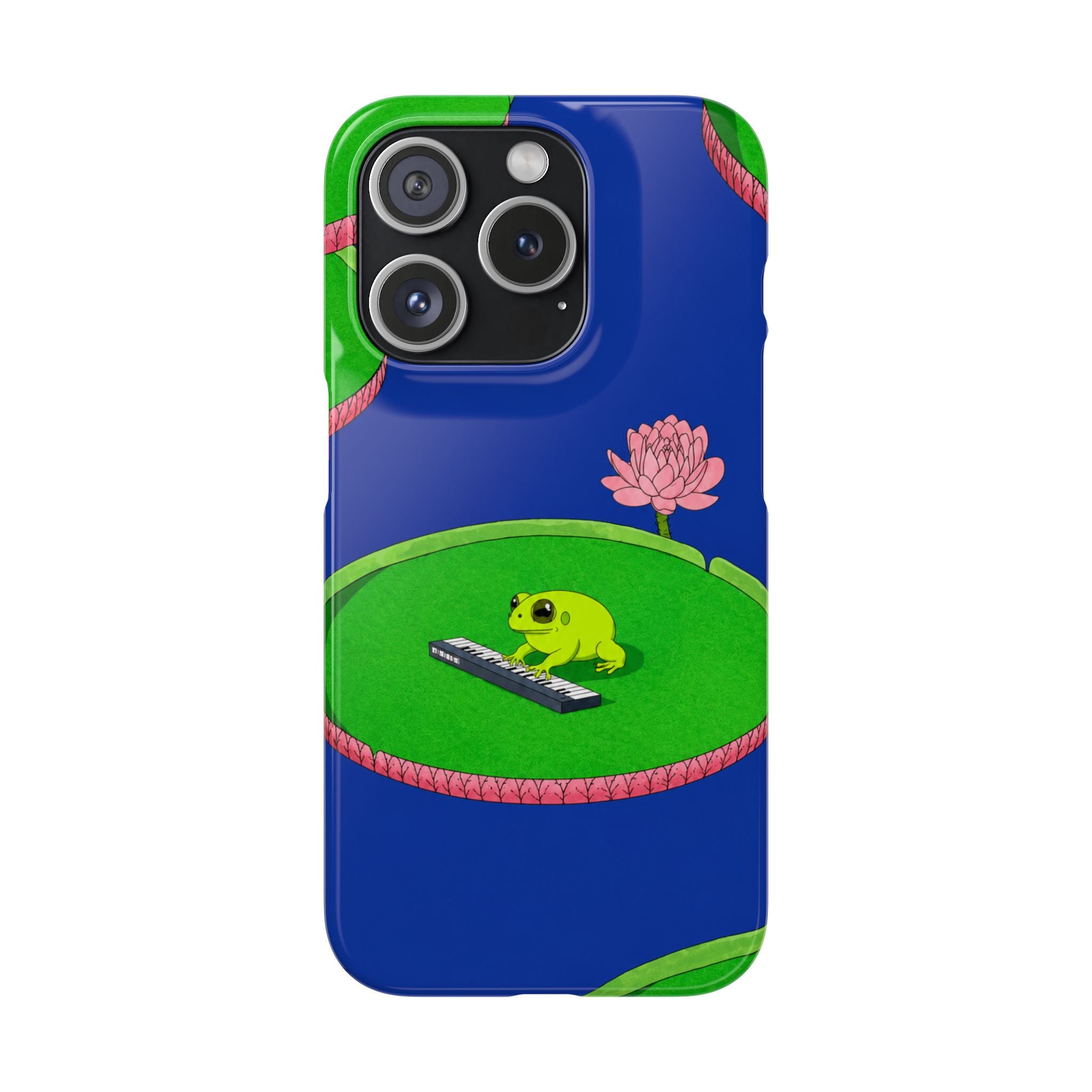 Frog Piano Phone Case