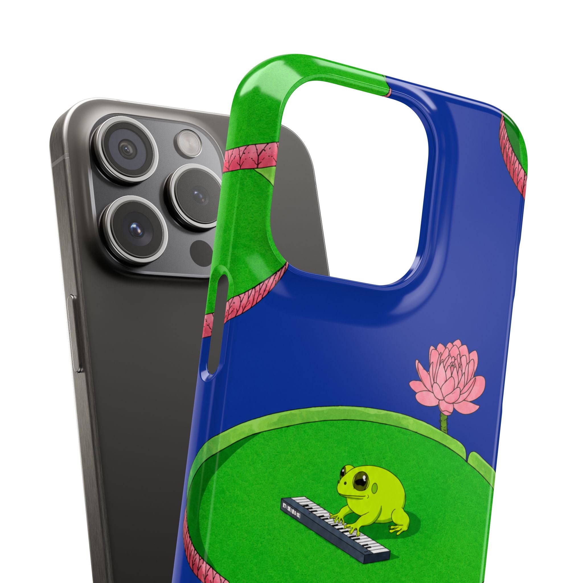 Frog Piano Phone Case