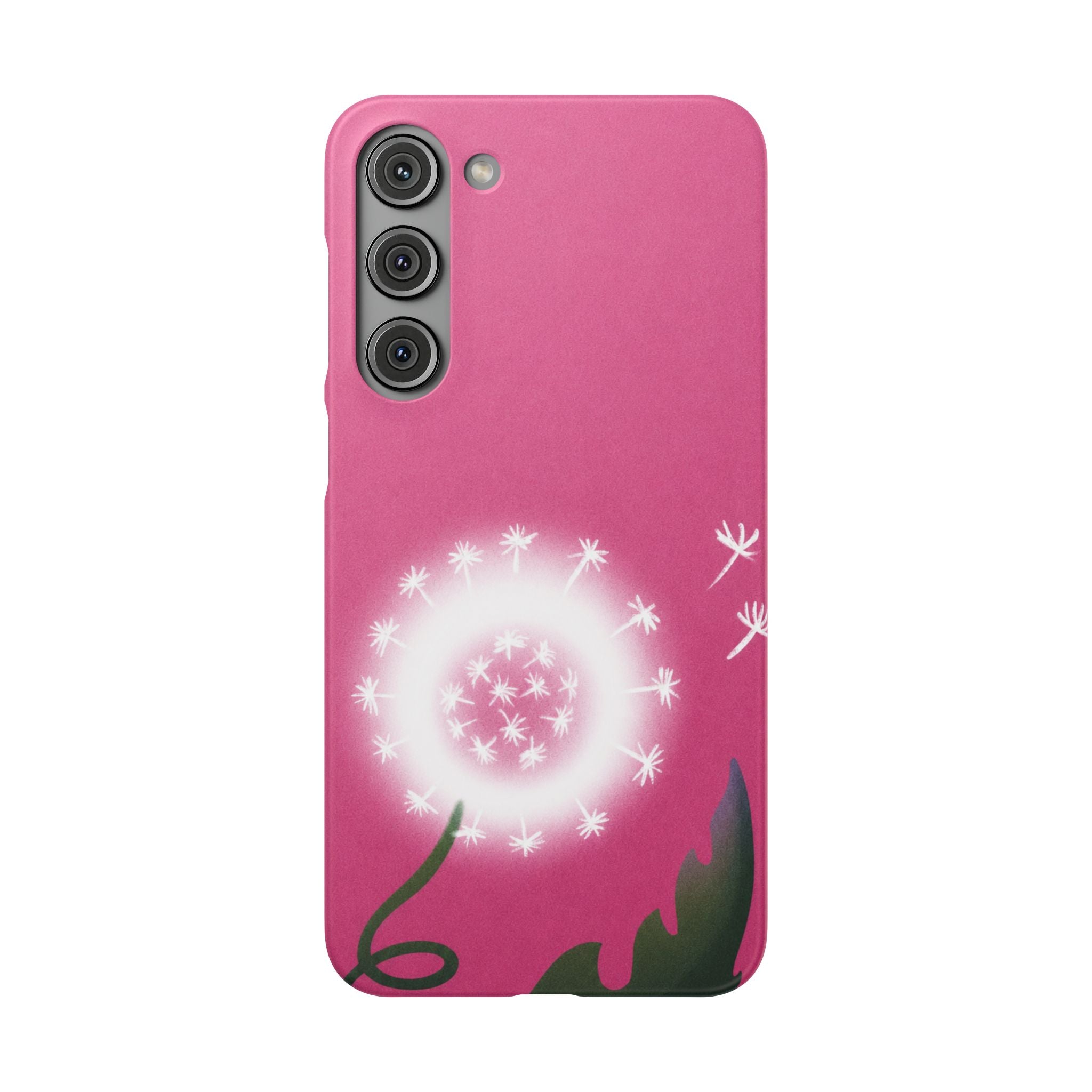 Pink Dandelion Phone Case