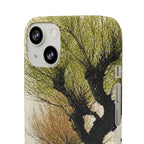 Serene Willow Landscape Phone Case