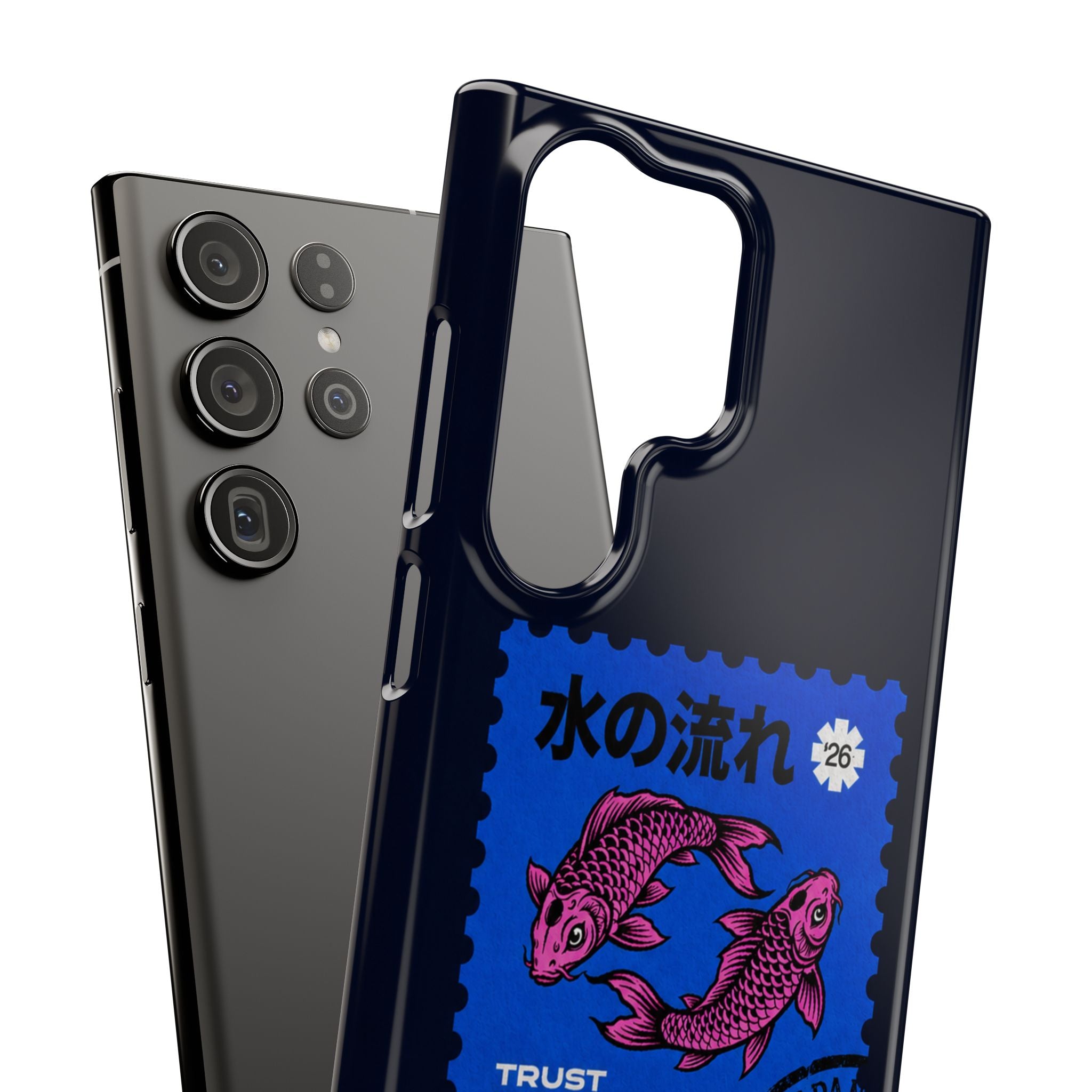 Trust The Flow Koi Phone Case