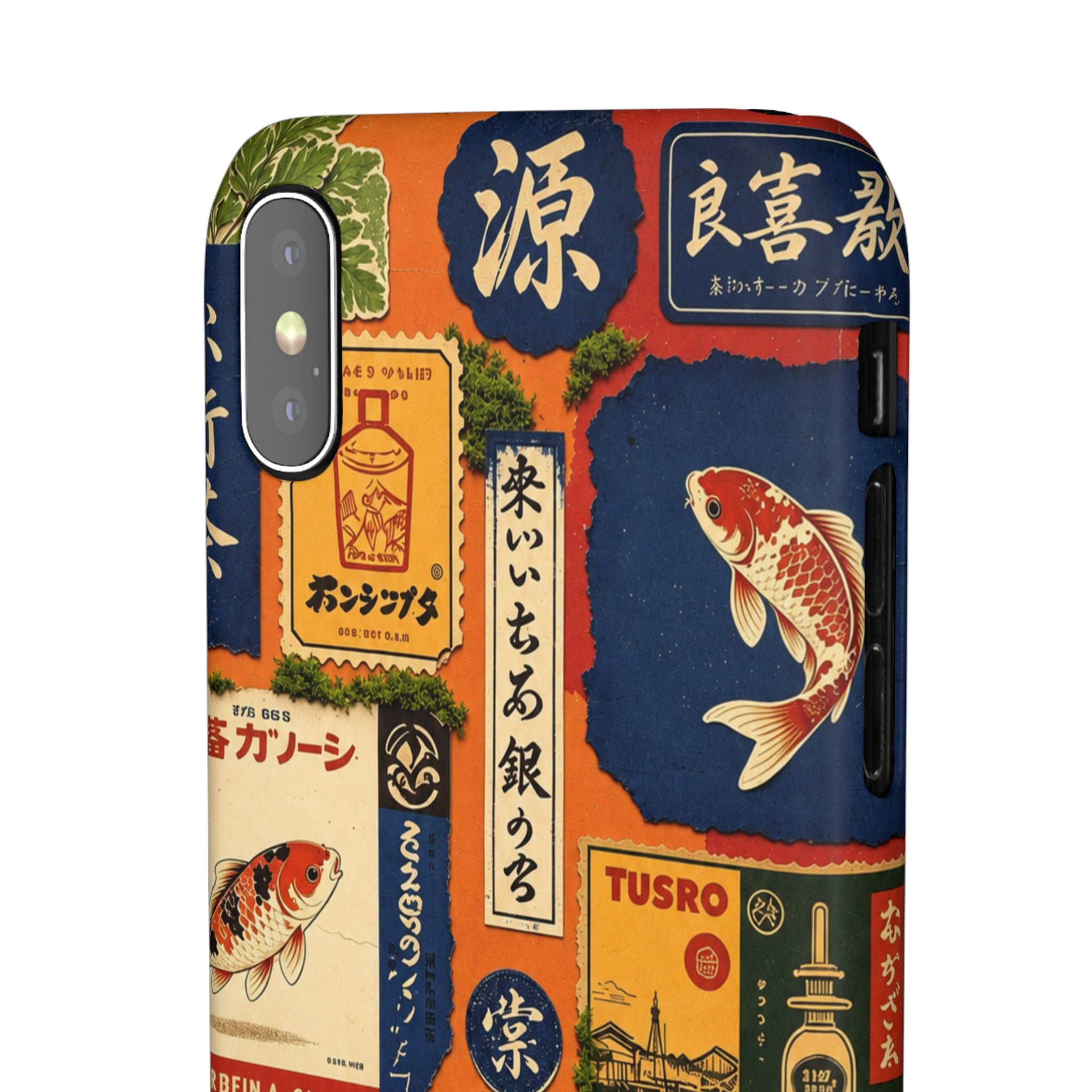 Vintage Japanese Koi Phone Case