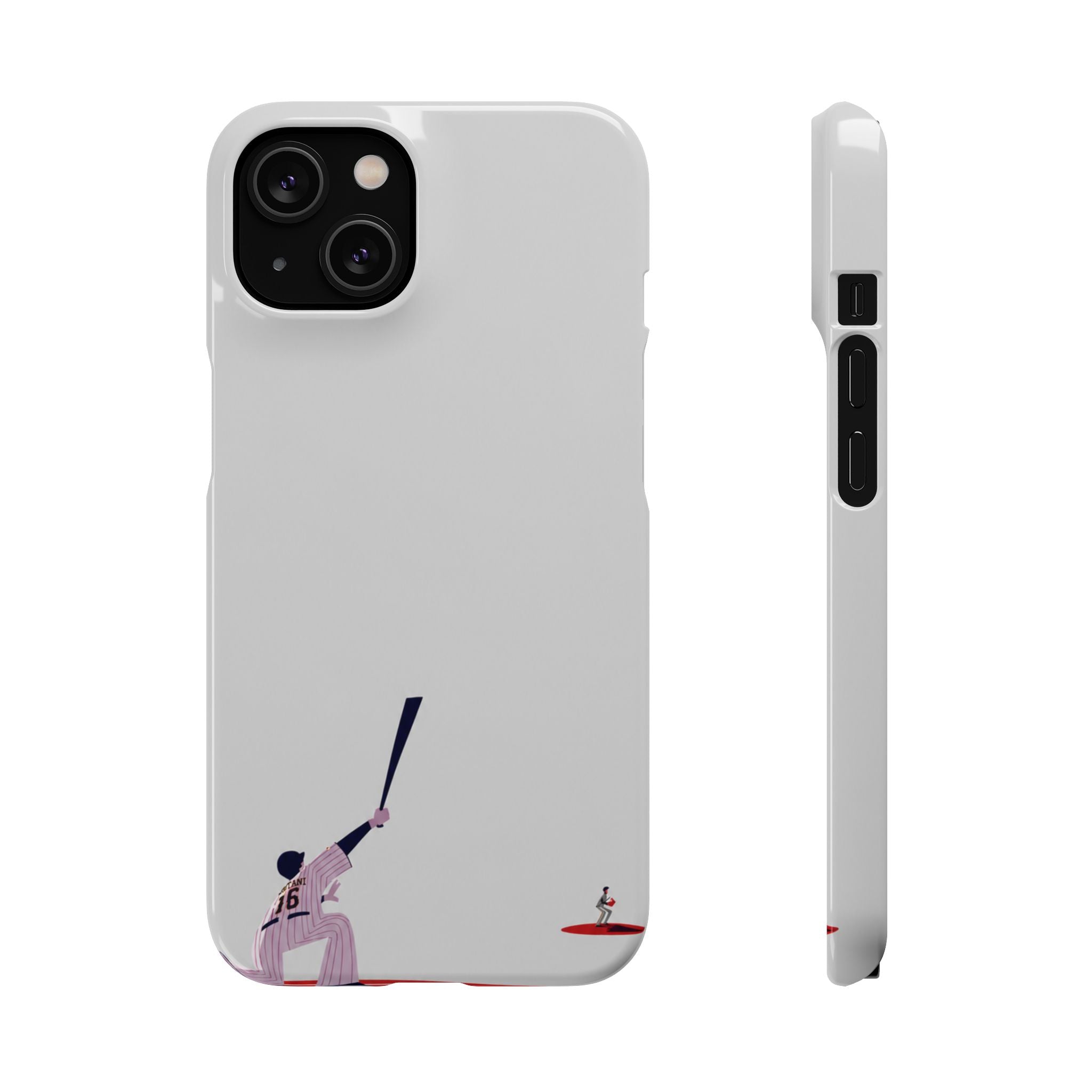 Baseball Swing Art Phone Case