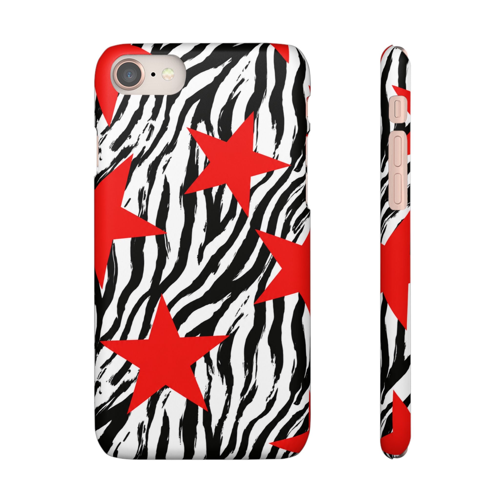 Retro Zebra Stars Phone Case