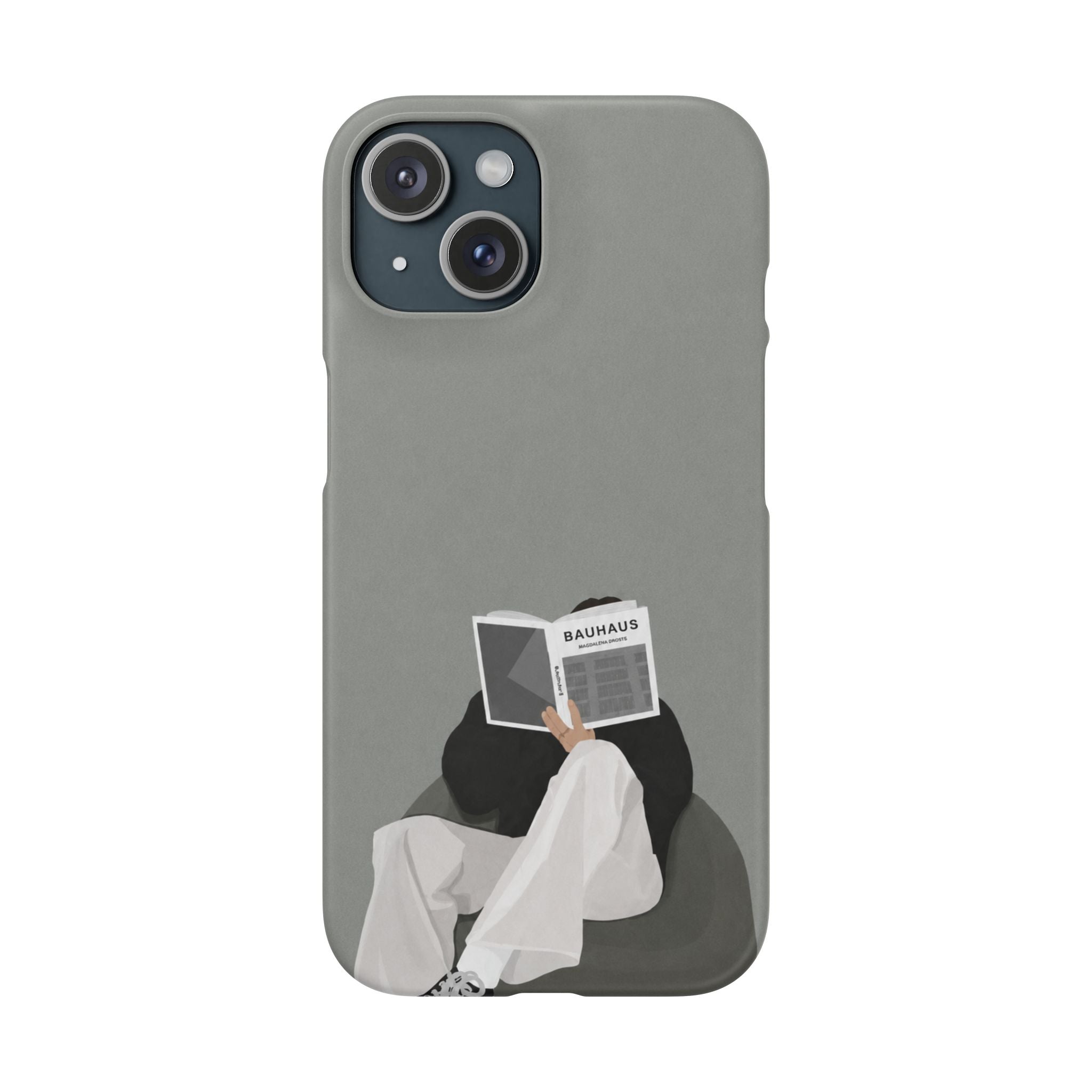 Quiet Pages – Minimalist Aesthetic Phone Case