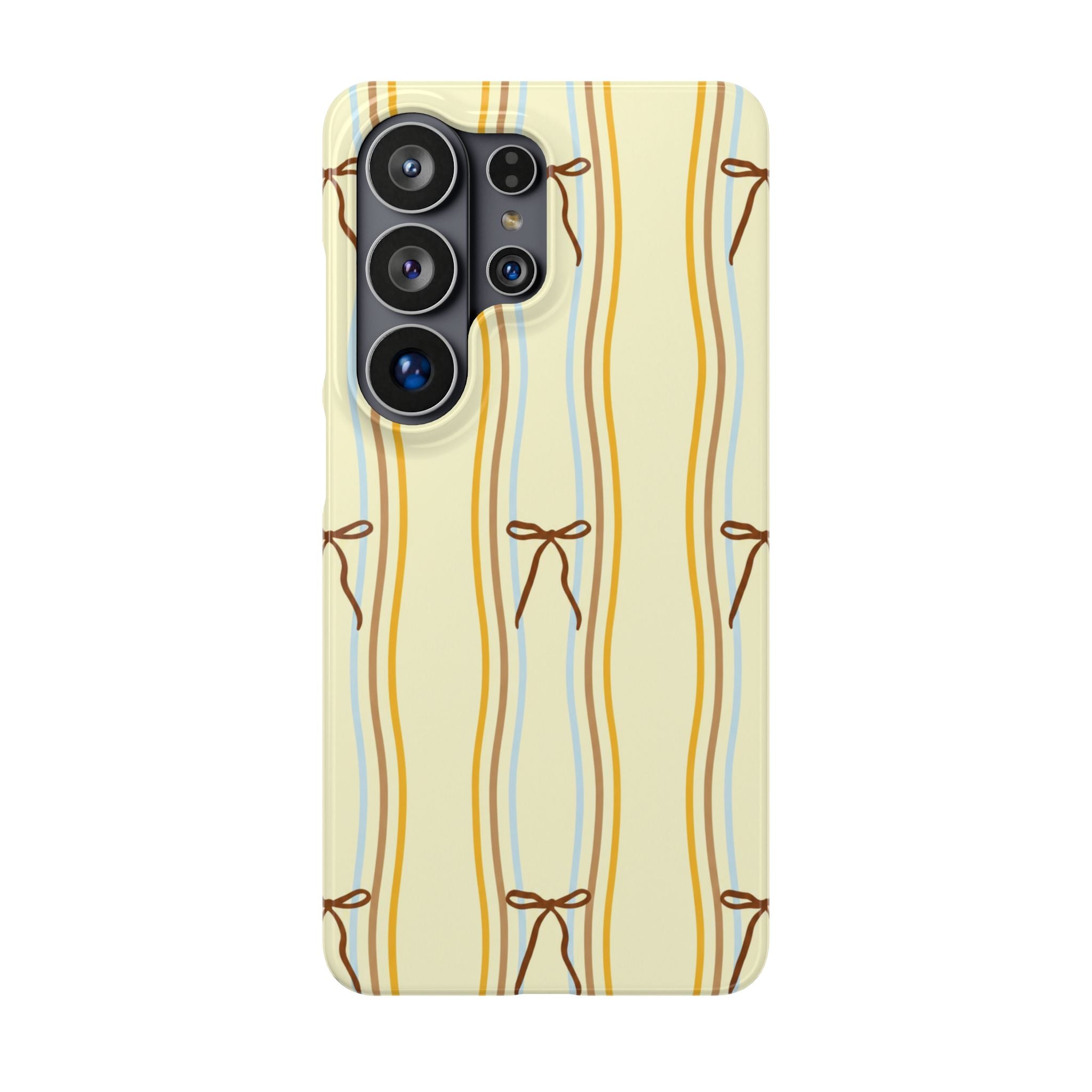 Bow Stripe Phone Case