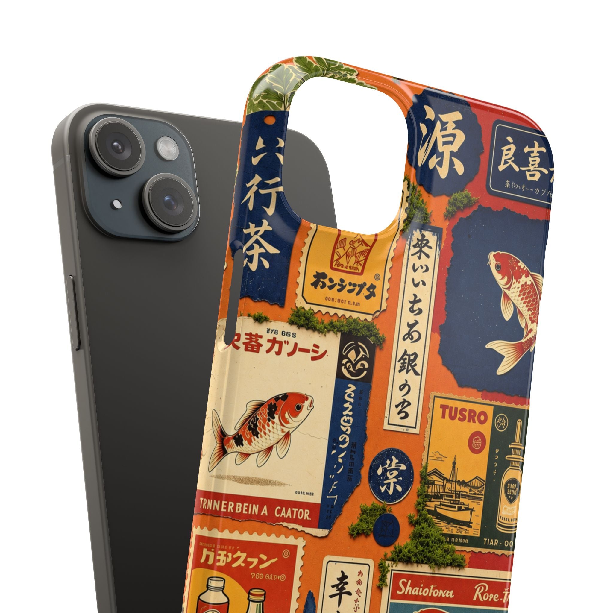 Vintage Japanese Koi Phone Case