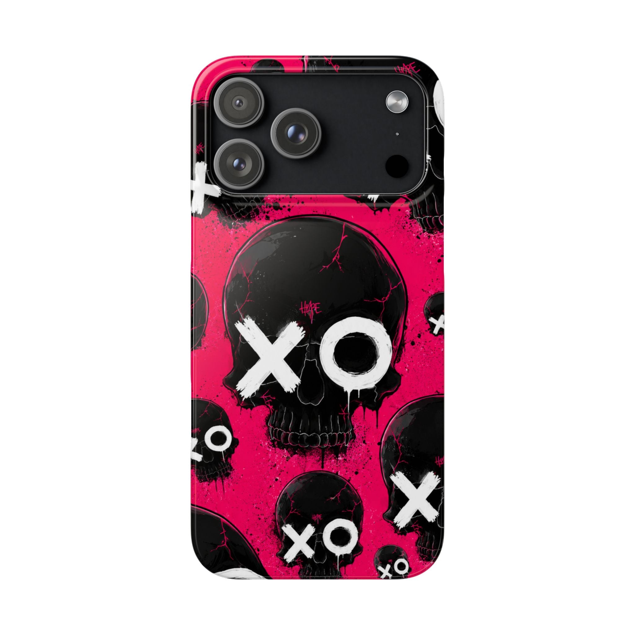XO Skull Punk Phone Case