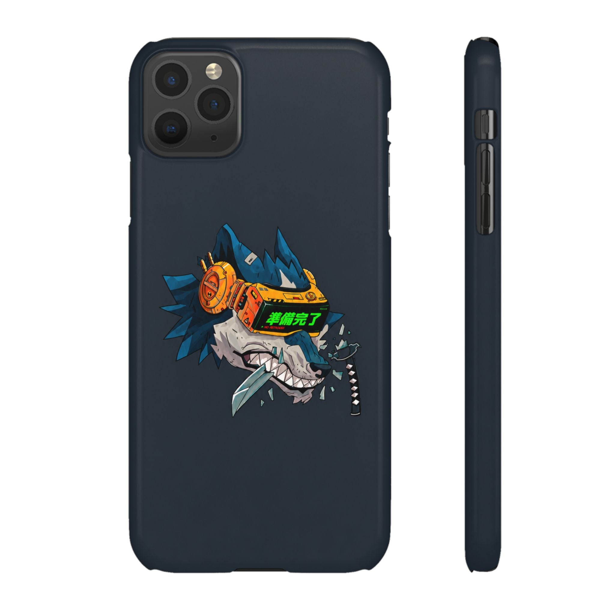 Cyberpunk Wolf Phone Case