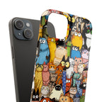 Cute Cat Pattern Phone Case