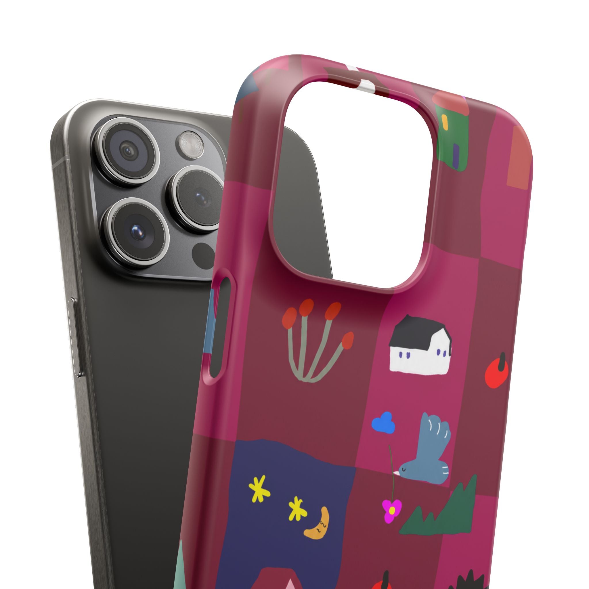Whimsical Village Phone Case