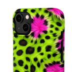 Neon Leopard Phone Case