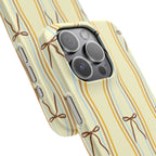 Bow Stripe Phone Case