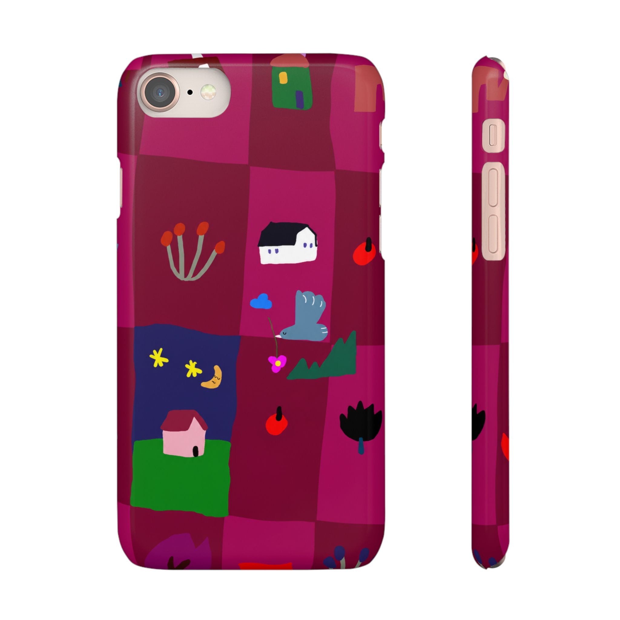 Whimsical Village Phone Case