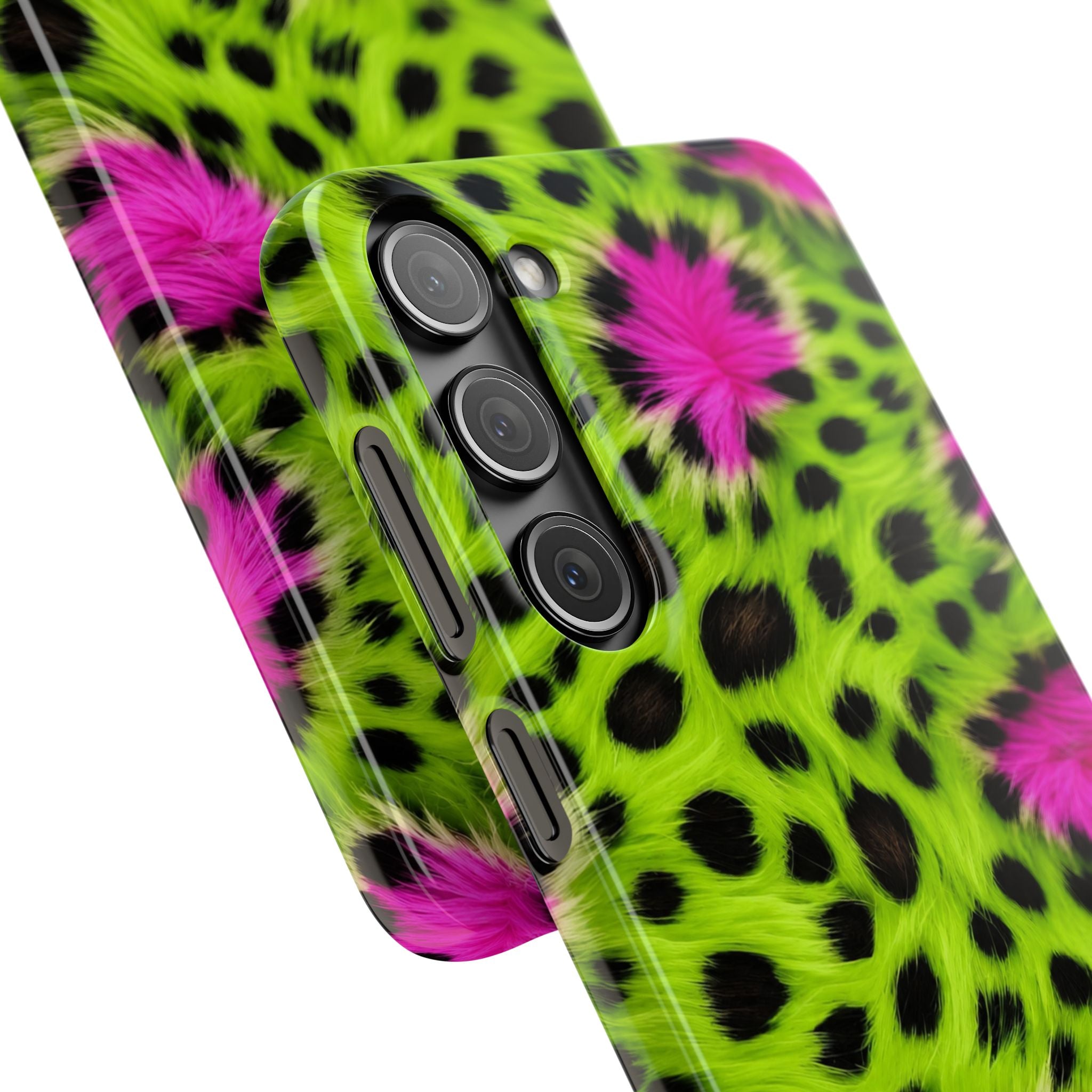 Neon Leopard Phone Case