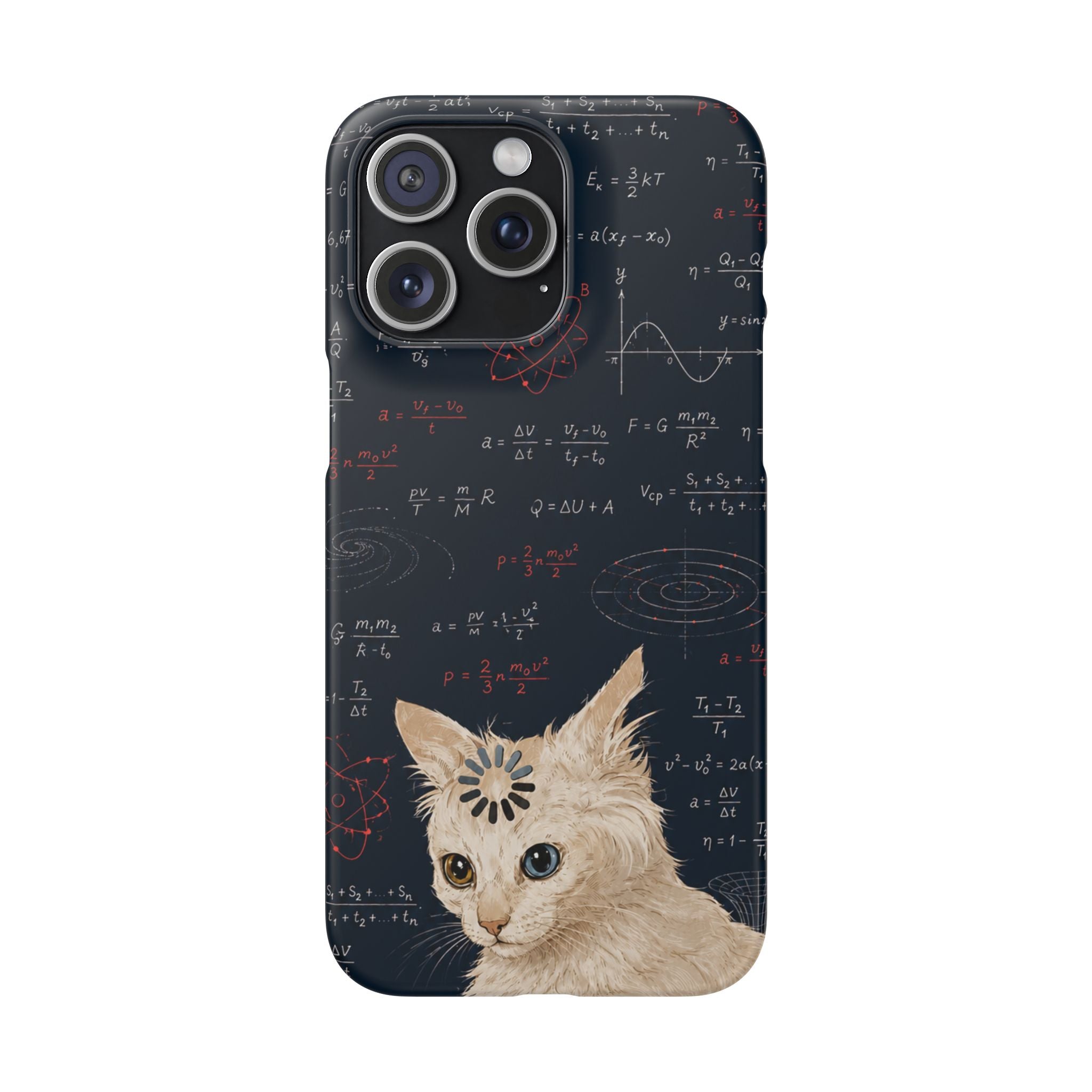Quantum Kitty Physics Phone Case