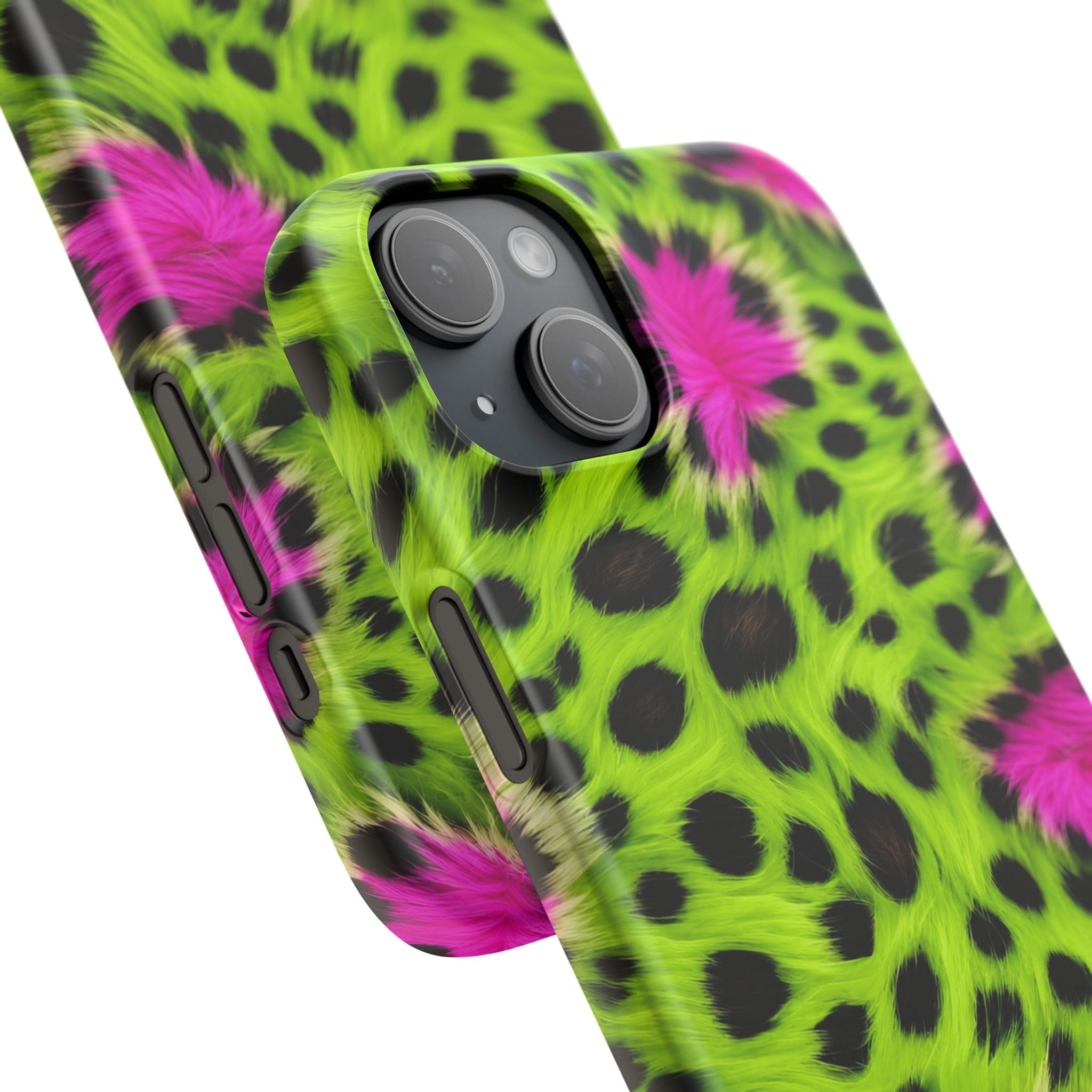 Neon Leopard Phone Case
