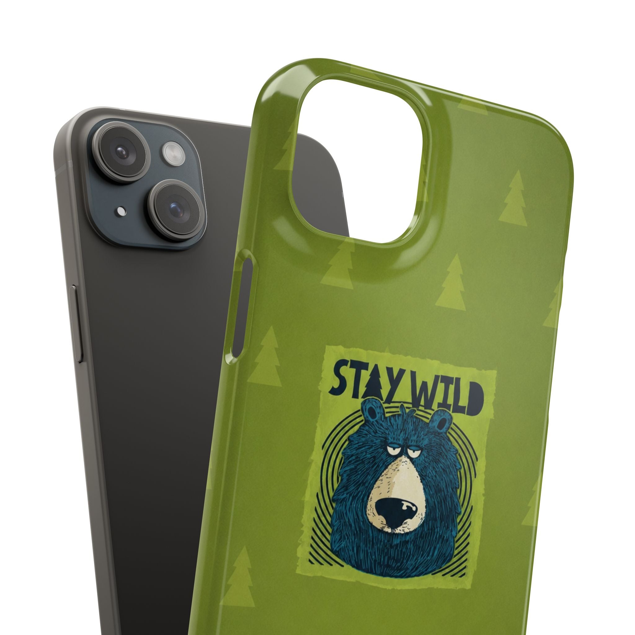 Stay Wild Bear Phone Case