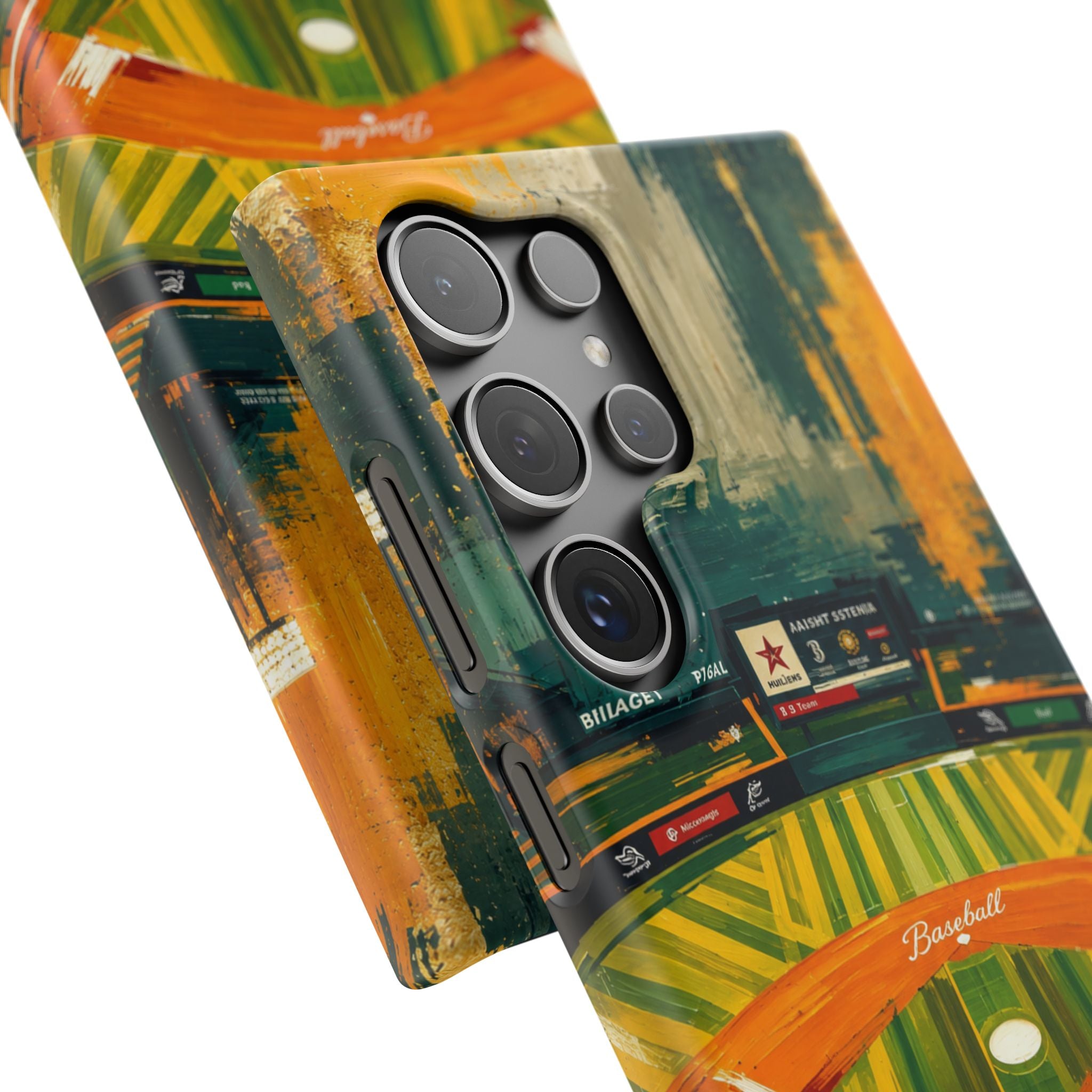 Abstract Baseball Stadium Phone Case