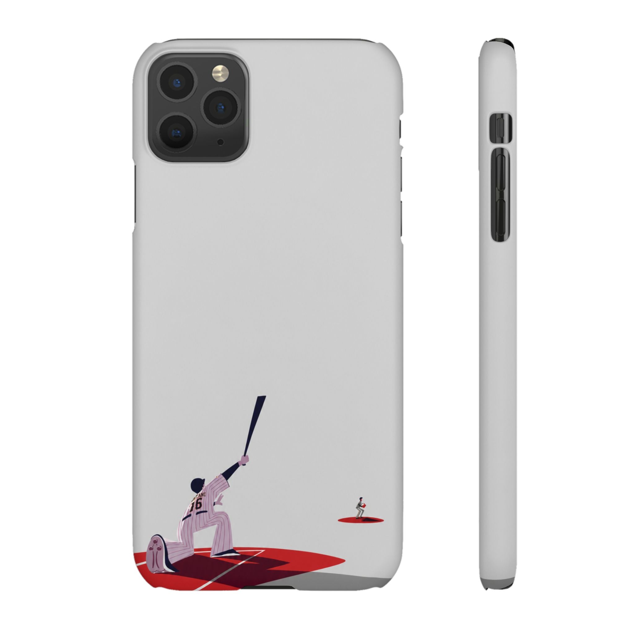 Baseball Swing Art Phone Case