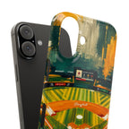 Abstract Baseball Stadium Phone Case