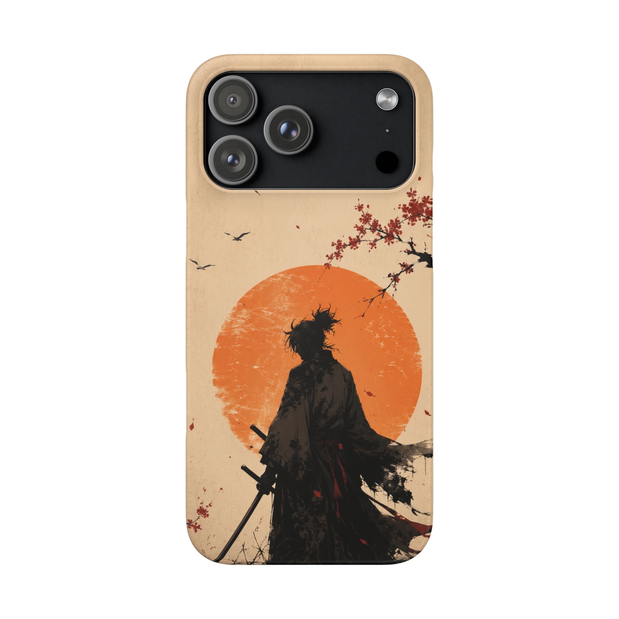 Samurai Sunset Phone Case