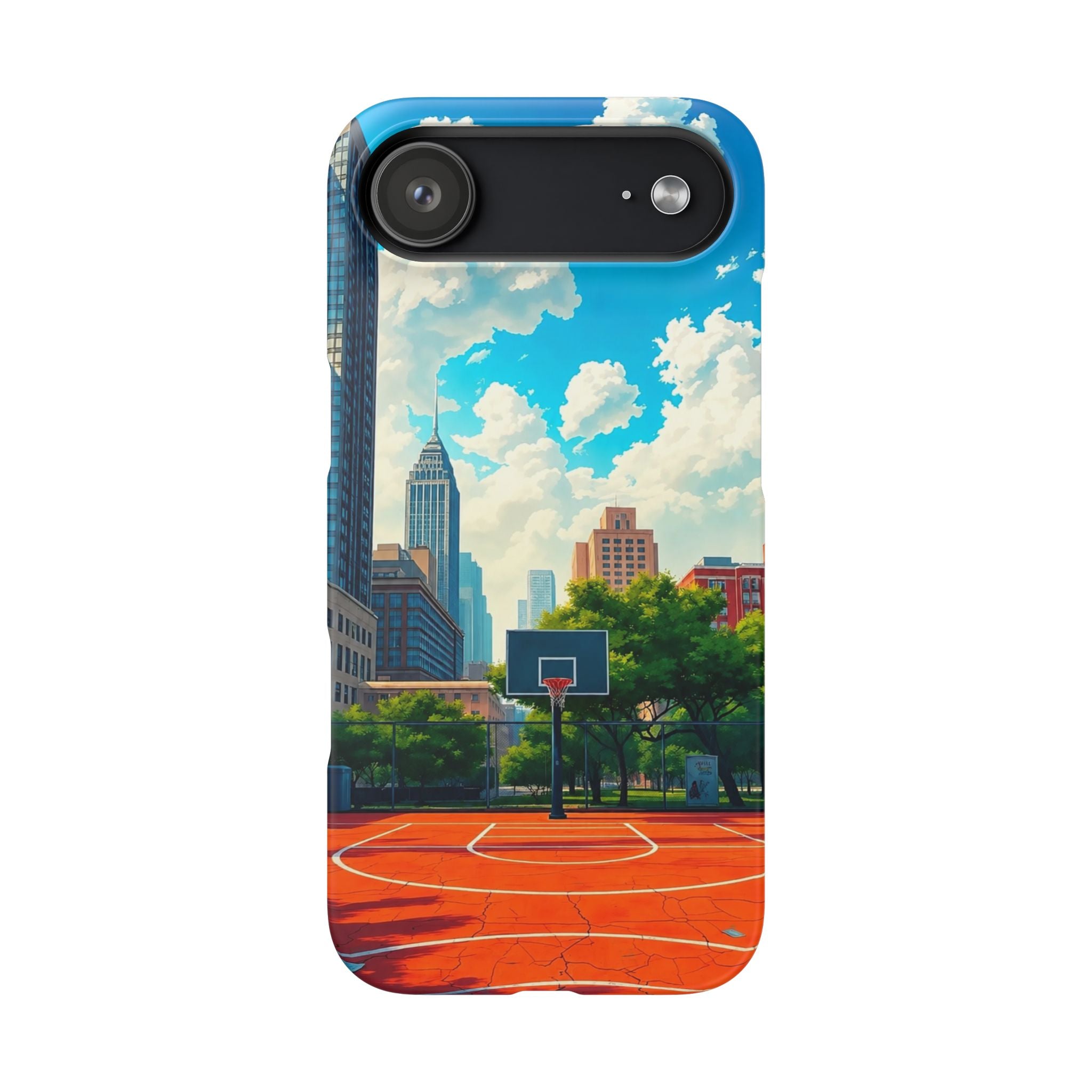 Urban Basketball Court Phone Case