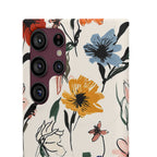 Wildflower Sketch Phone Case