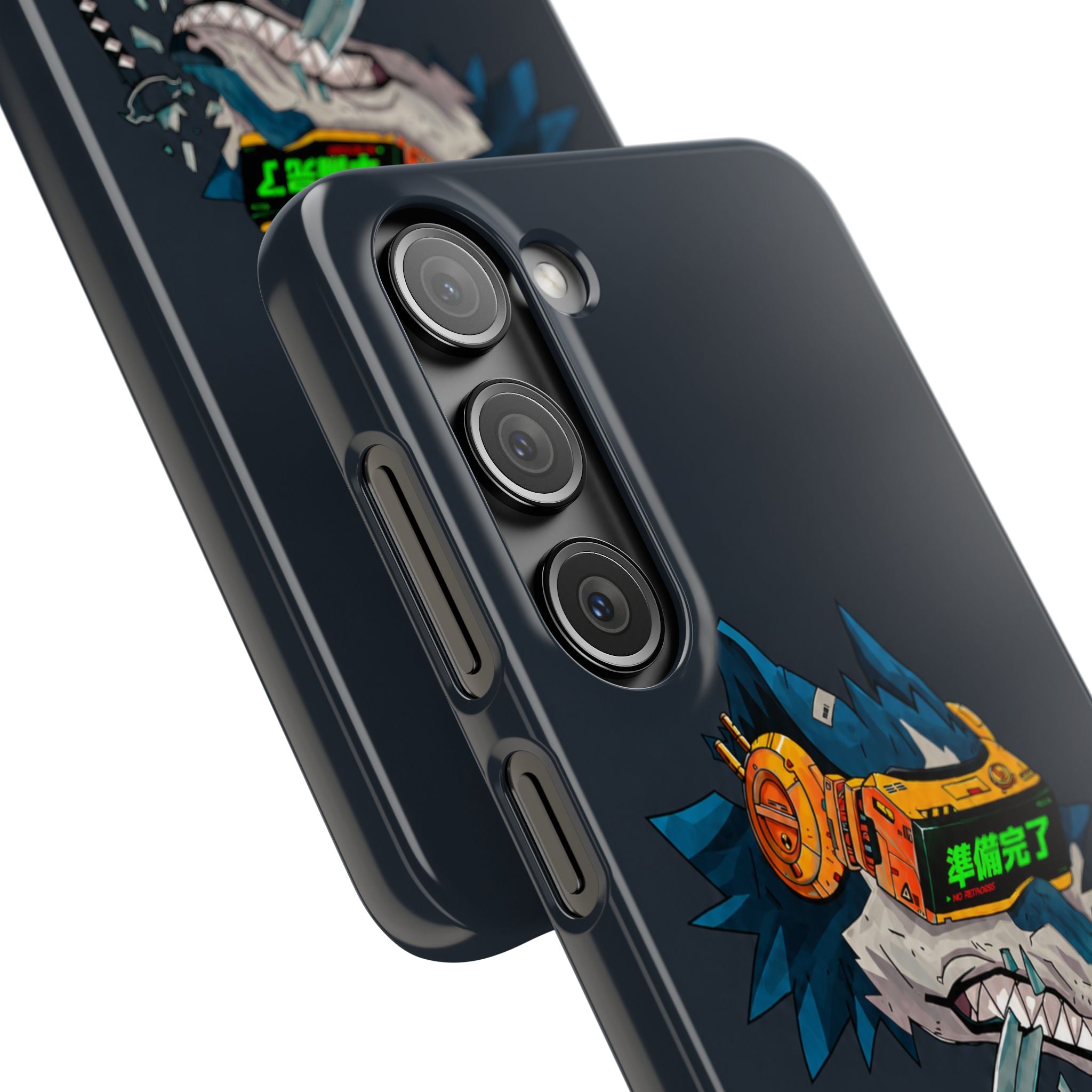Cyberpunk Wolf Phone Case