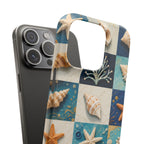 Coastal Seashell Mosaic Phone Case