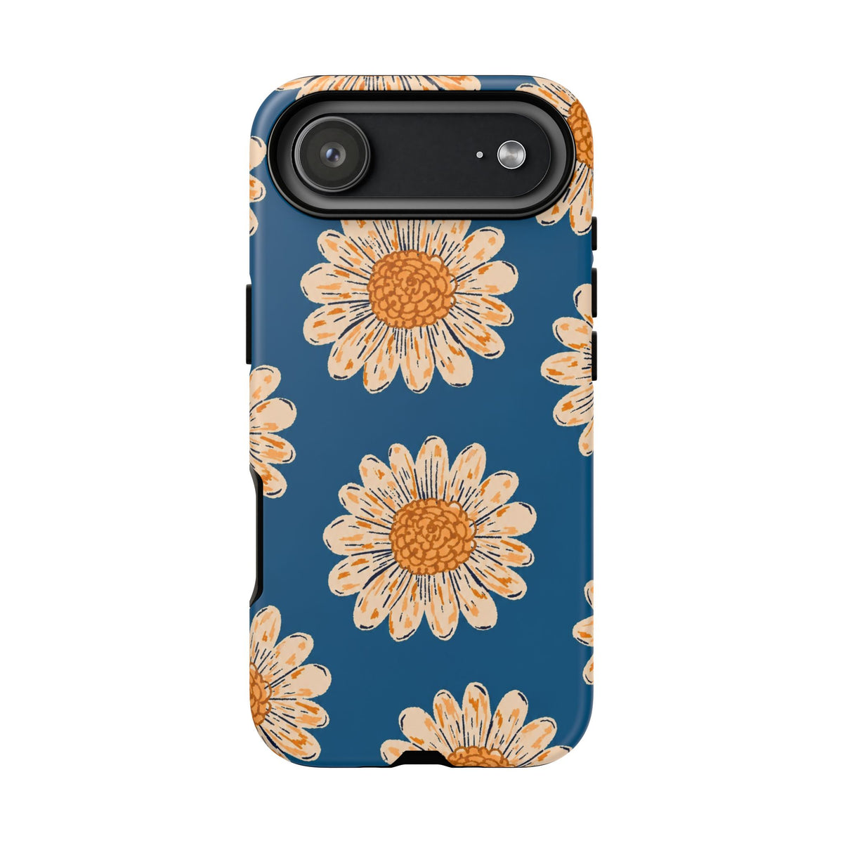 Blue Daisy Bloom Phone Case