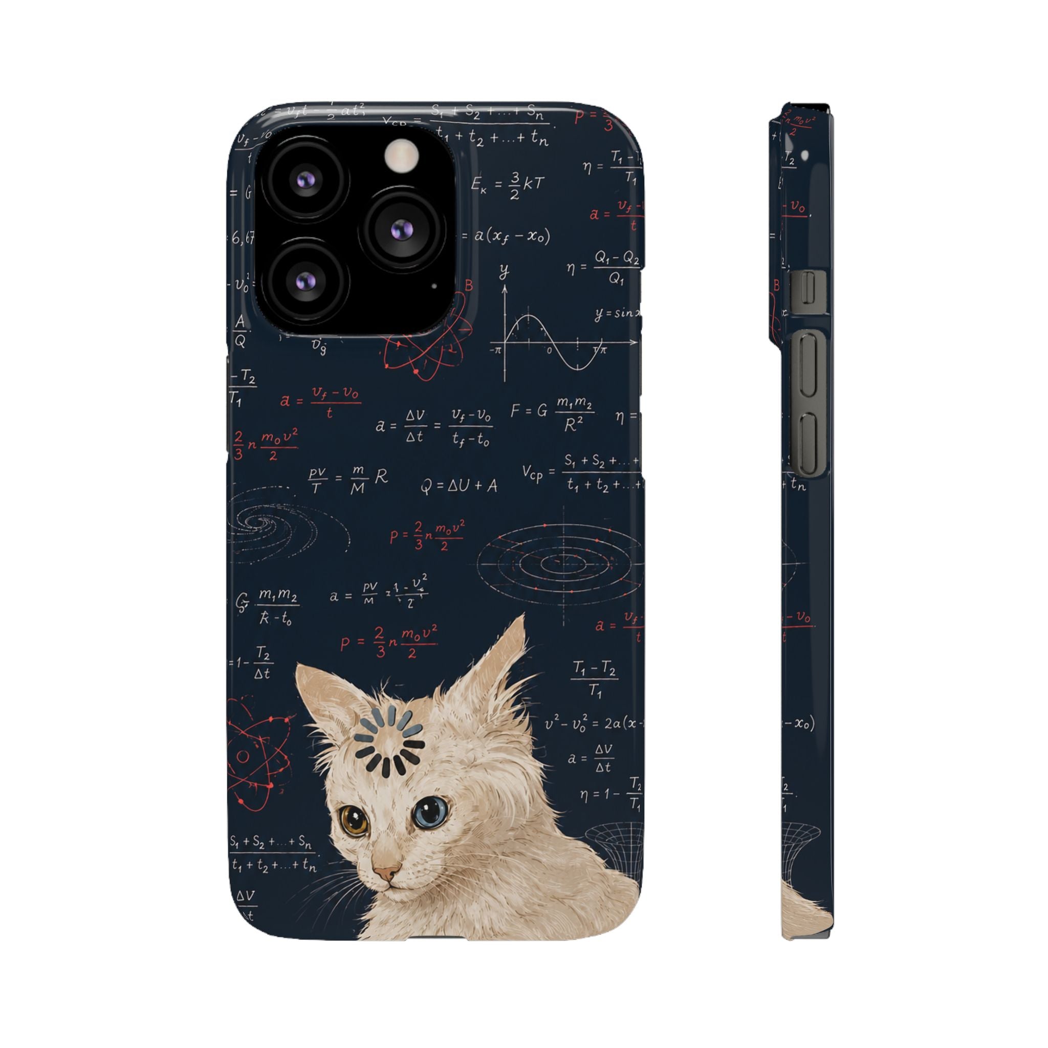 Quantum Kitty Physics Phone Case