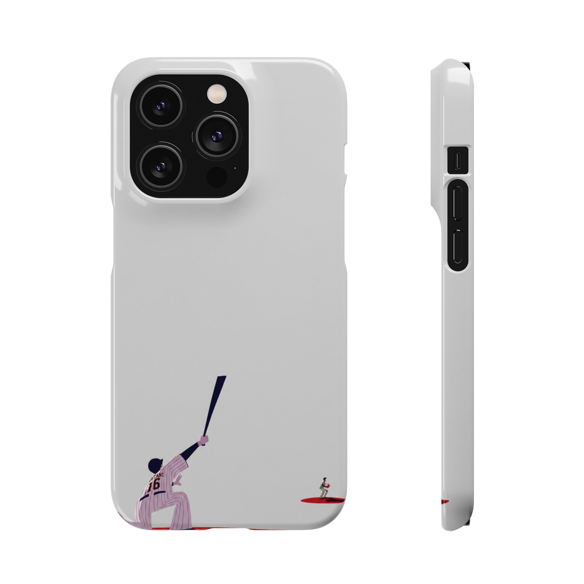 Baseball Swing Art Phone Case