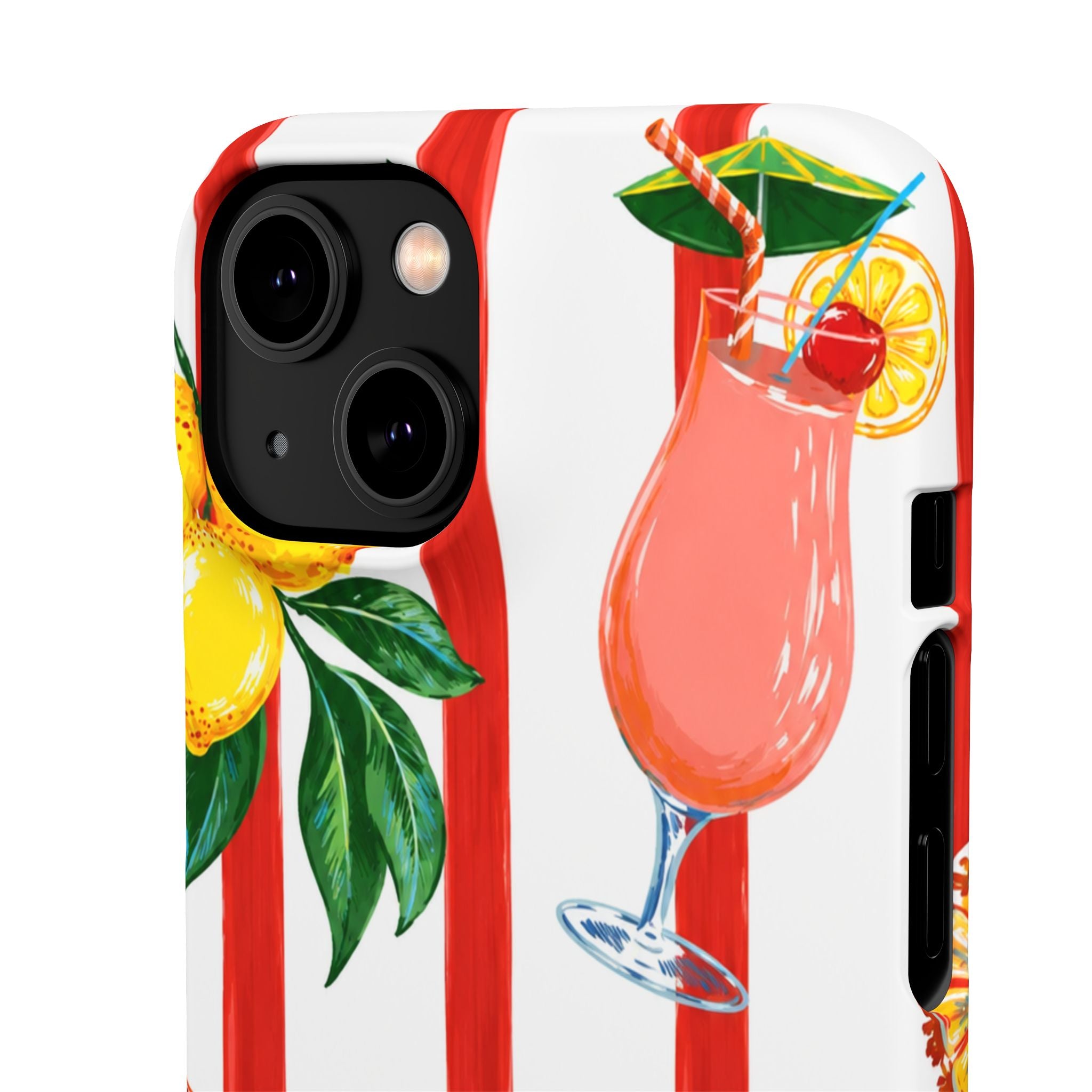 Lemon Coast – Summer Citrus Phone Case