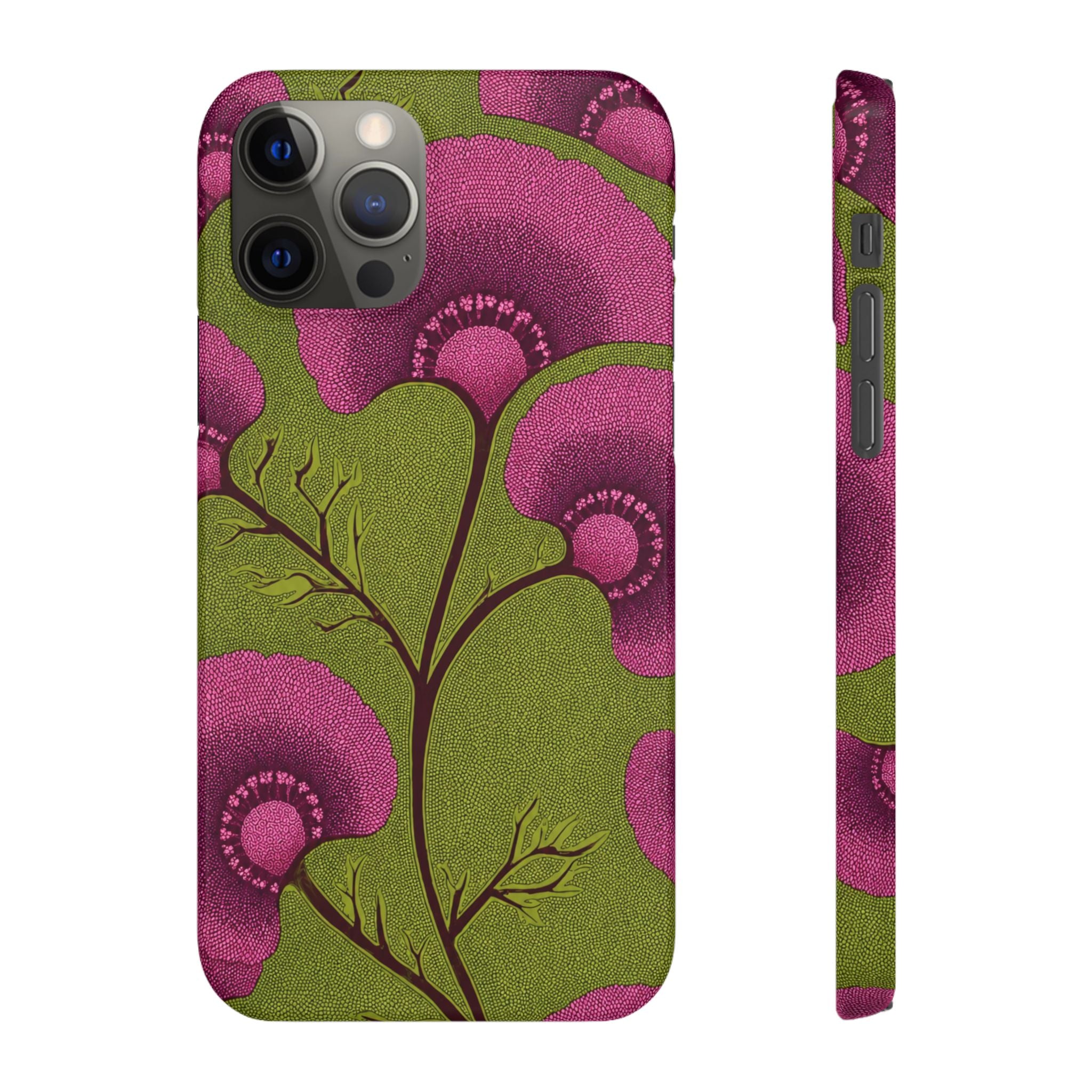 Olive Bloom Floral Phone Case
