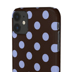 Chocolate Polka Dots Phone Case