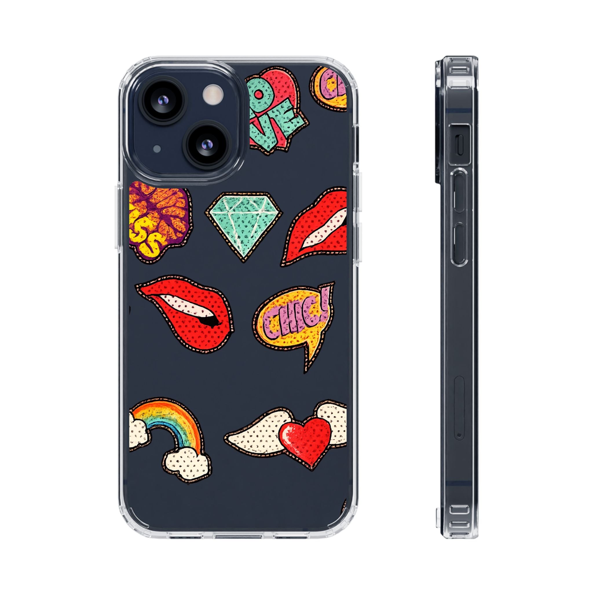 Clear Impact-Resistant Cases