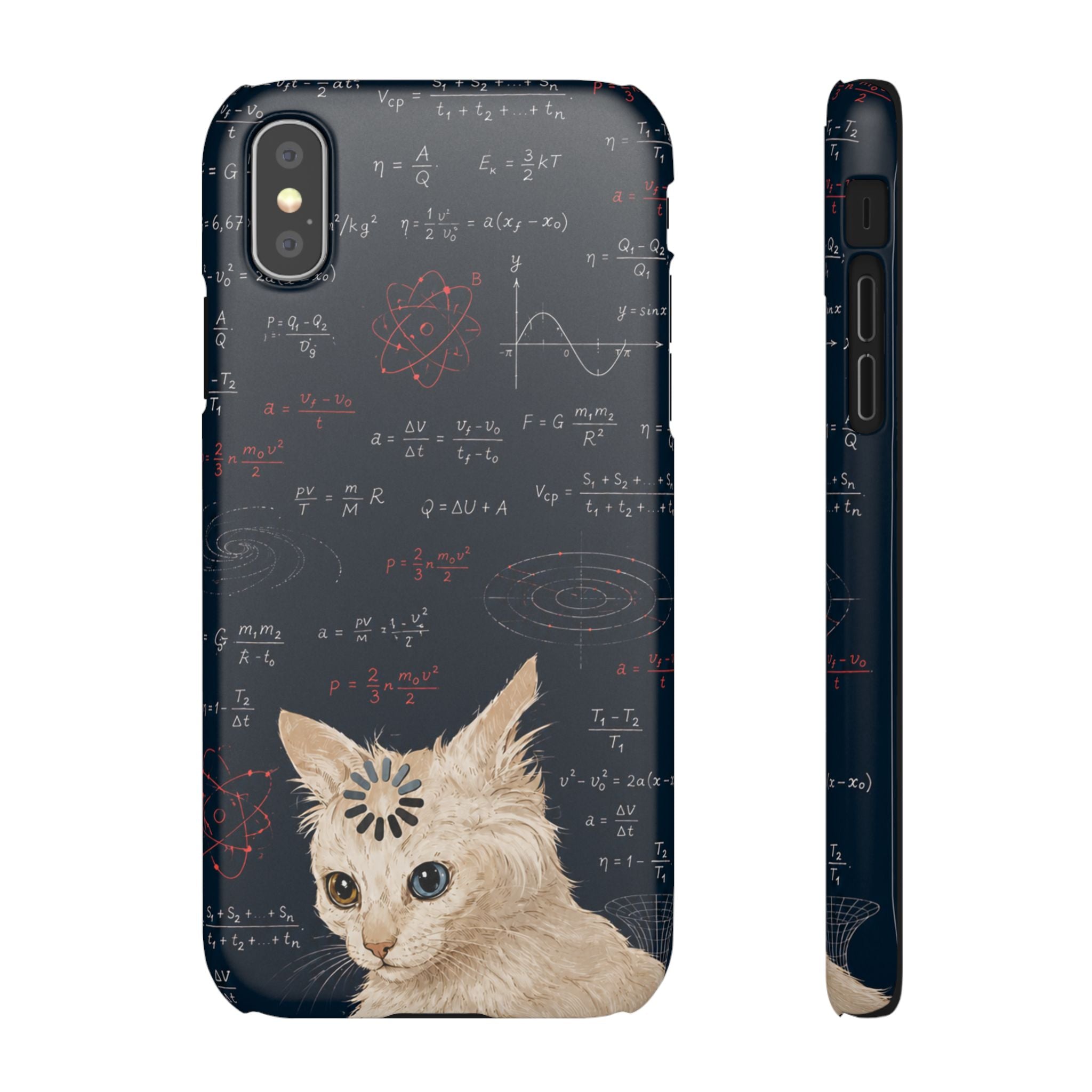 Quantum Kitty Physics Phone Case