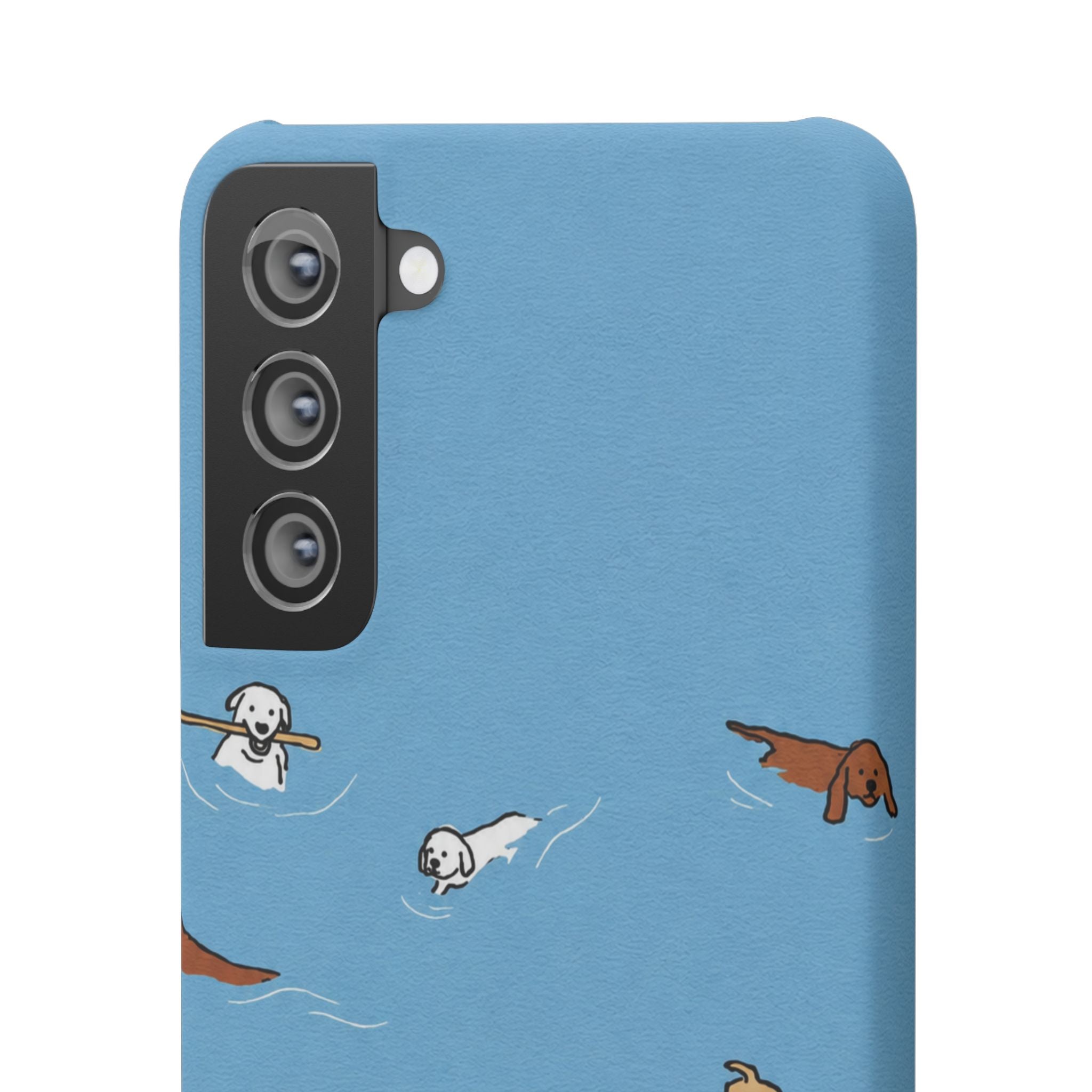 Swimming Dogs Phone Case