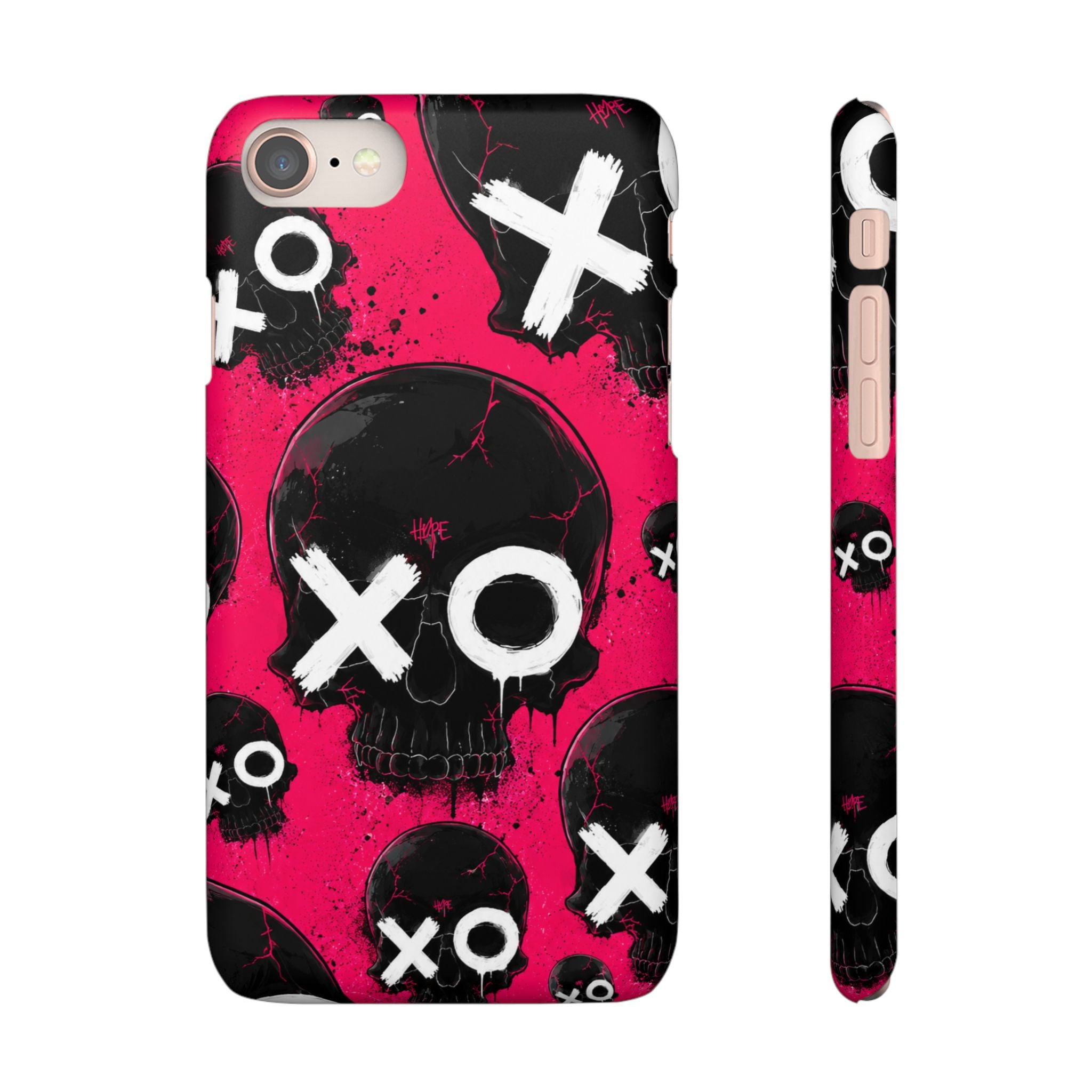 XO Skull Punk Phone Case