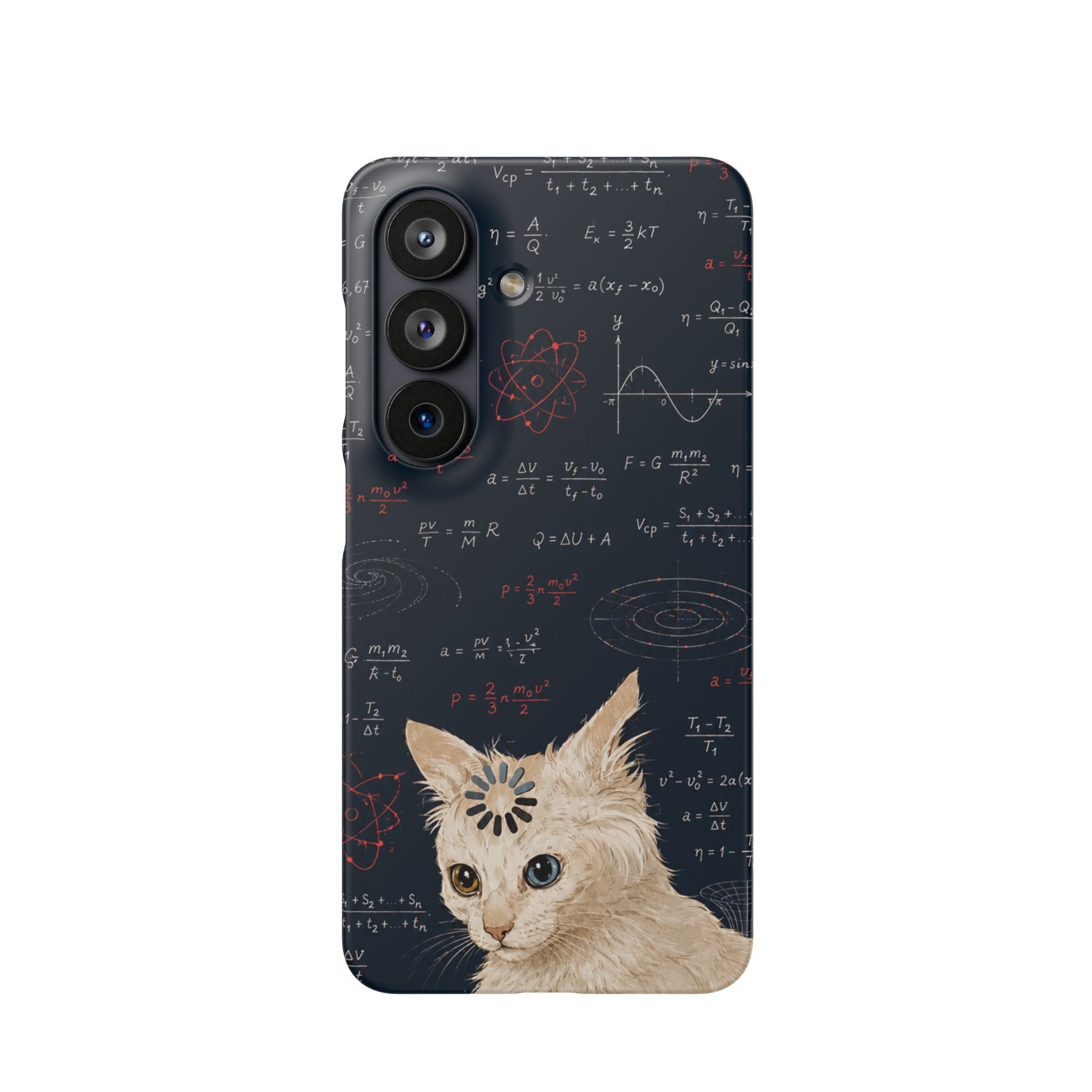 Quantum Kitty Physics Phone Case