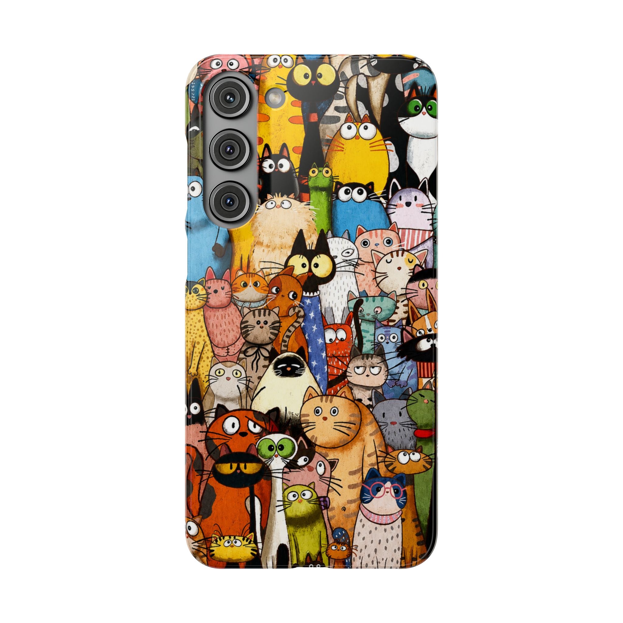 Cute Cat Pattern Phone Case